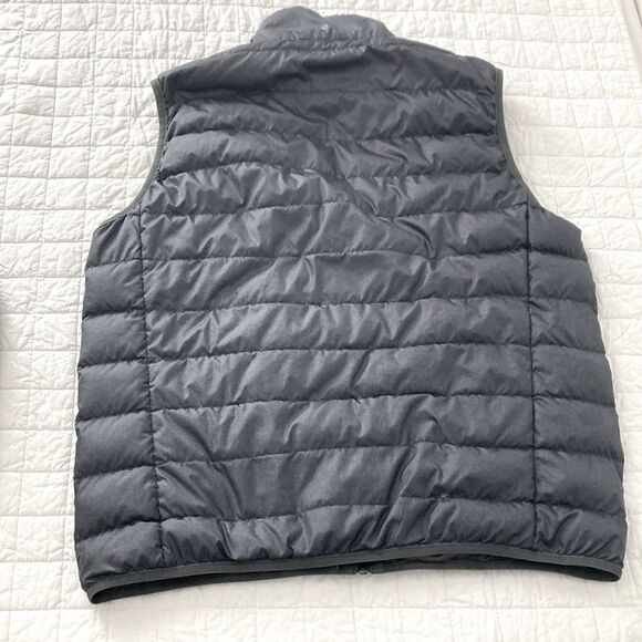 Eddie Bauer Down Puffer Vest Grey Mens size Large - Picture 3 of 8